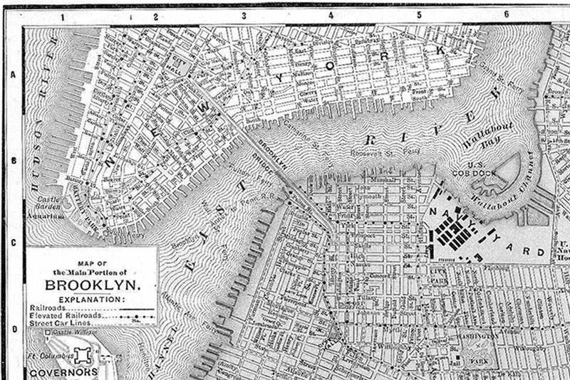 Brooklyn Map 1985